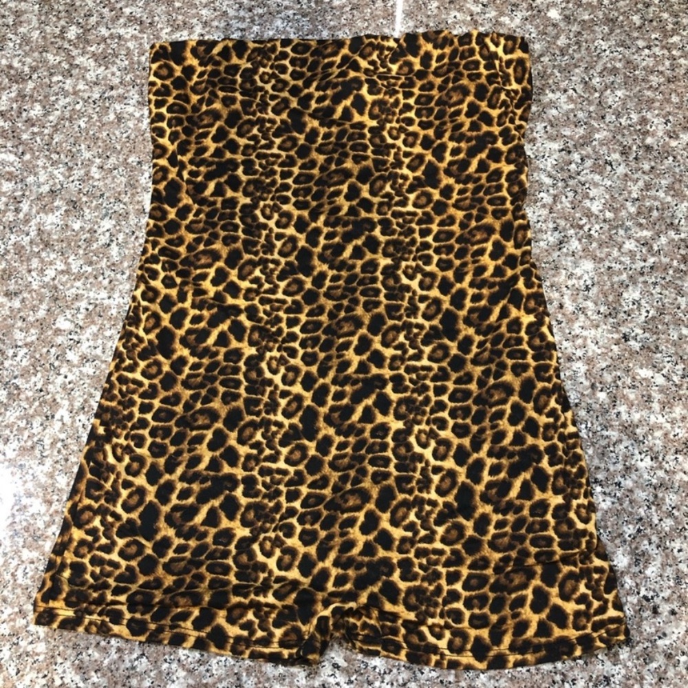 Leopard Print Romper